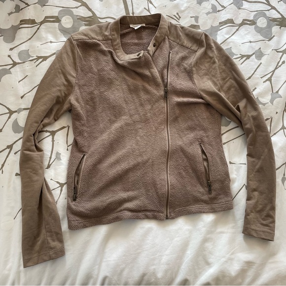 Caslon knit moto jacket - Picture 1 of 6